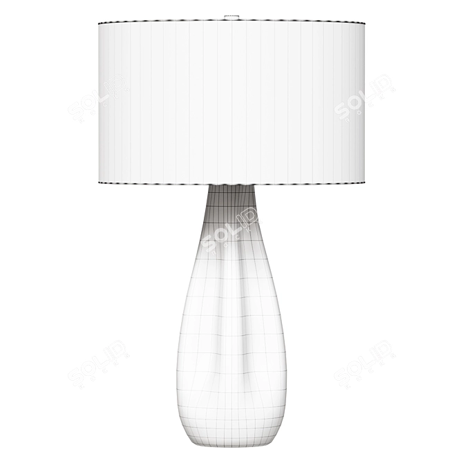 Sleek Table Lamp - KEENAN 3D model image 2