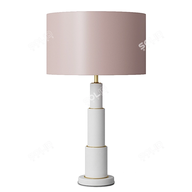 Elegant Modern Table Lamp 3D model image 6