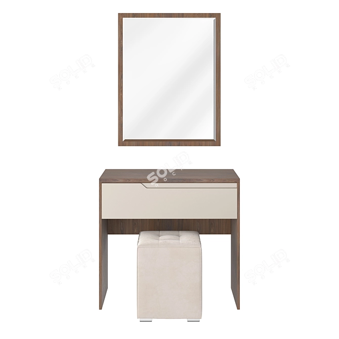 Studio Plus Vanity Set 3D model image 2