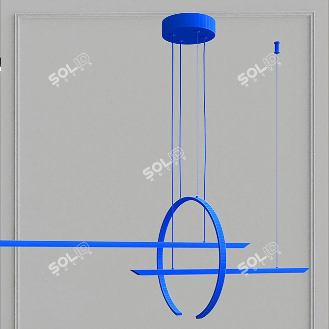 Modern Outdoor Lighting Fixture 3D model image 3