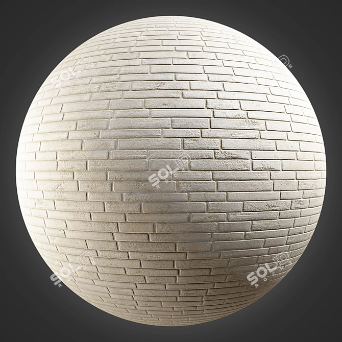 Brick PBR Texture Pack 3D model image 3