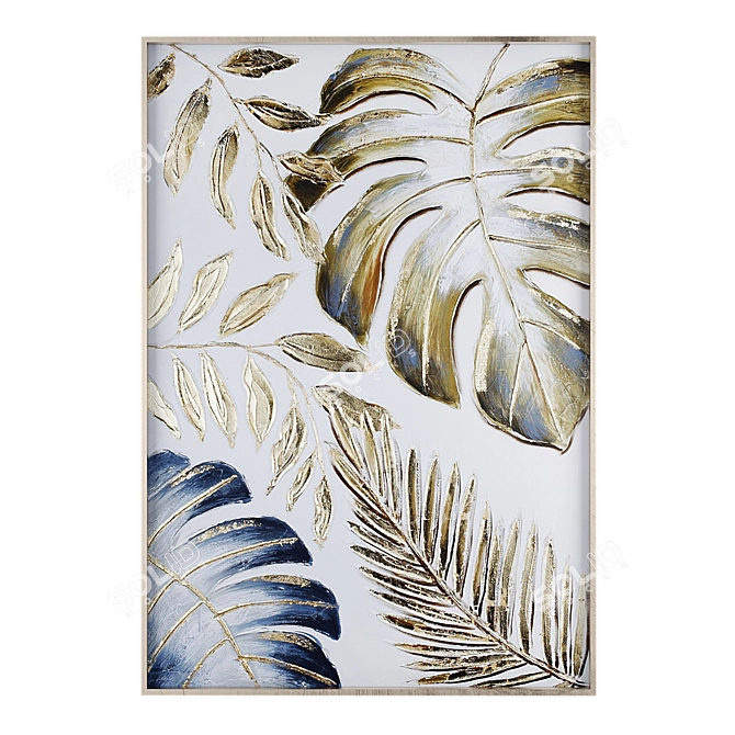 Modern Art Collection with Models 3D model image 2