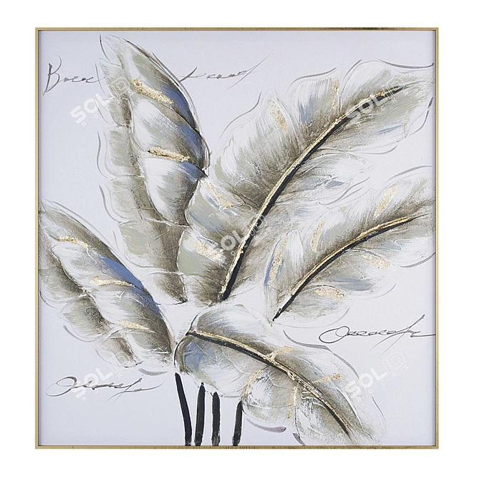 Modern Art Collection with Models 3D model image 3