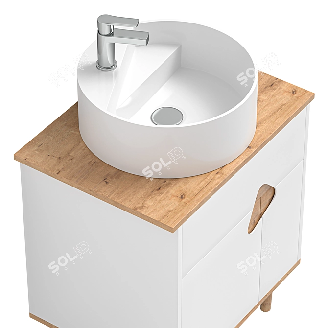 VOQ Sense 60 Vanity Set 3D model image 2