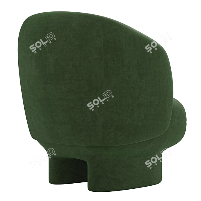  Luxe 2014 Armchair Furniture Paris 3D model image 6