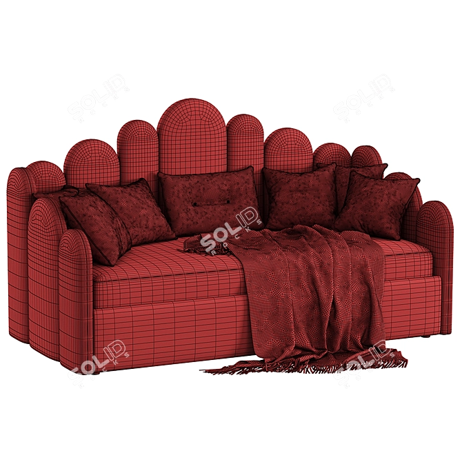 Bambini Kids Bed: 900*1900 Dimensions 3D model image 6