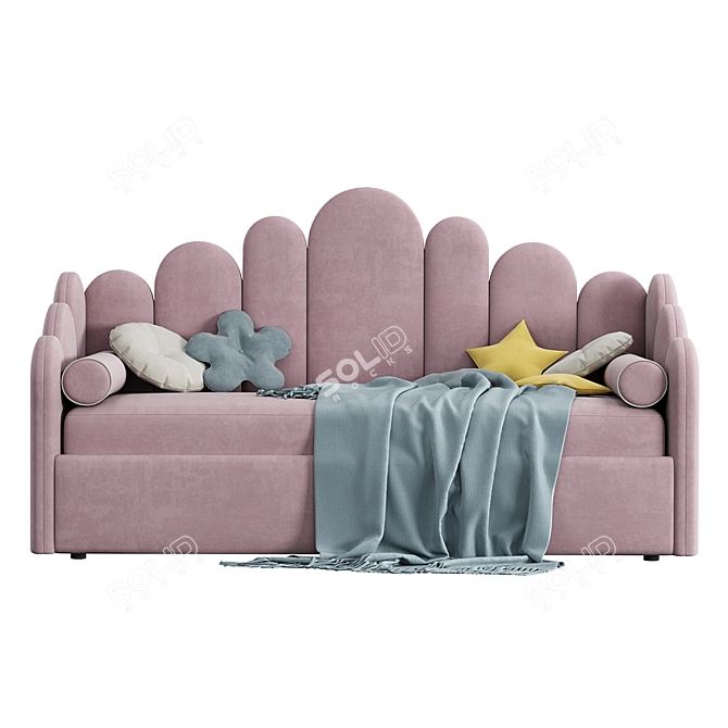 Bambini Kids Bed Frame 3D model image 2