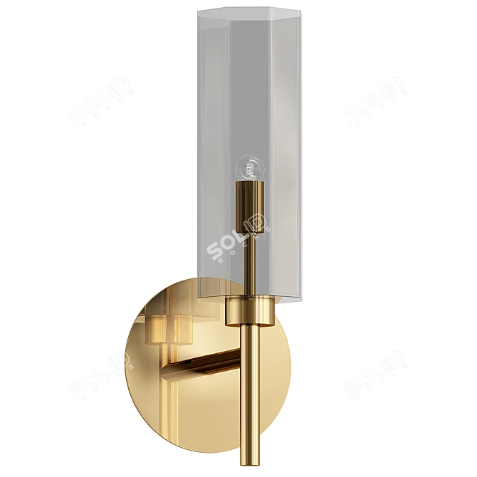  Stylish Claudine 3D Model 3D model image 1