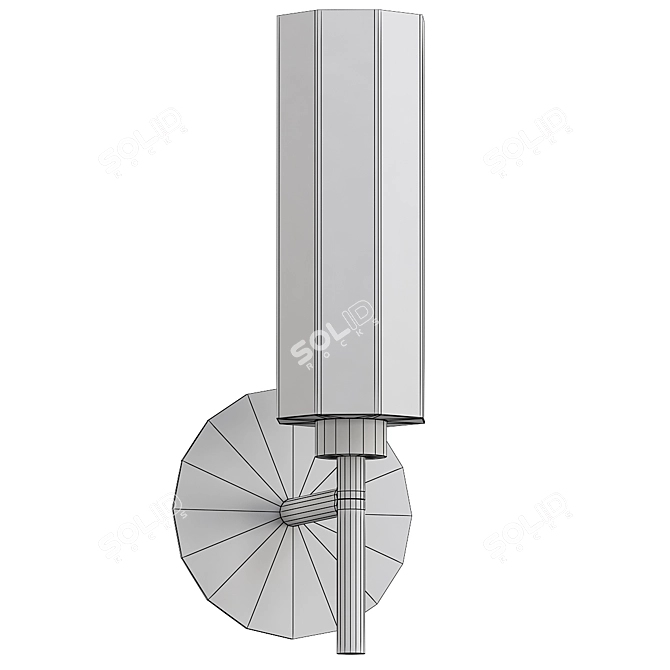  Stylish Claudine 3D Model 3D model image 3