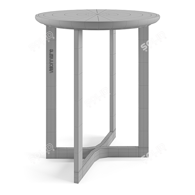 Luxury Visionnaire Coffee Table Set 3D model image 7