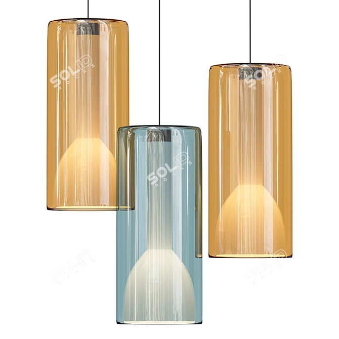 Modern Design Lamps Collection 3D model image 1