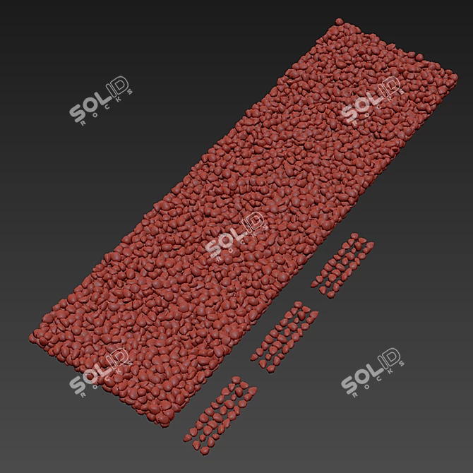 Polygon Stone Decor 3D Models 3D model image 5