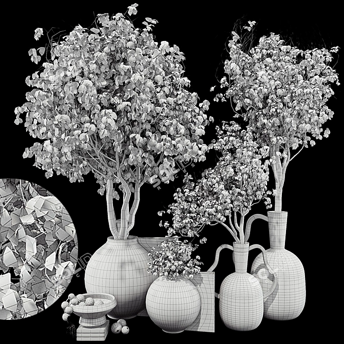  3D Plant Collection Set 3D model image 7