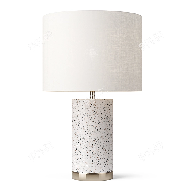 Lux Terrazzo Modern Table Lamp 3D model image 1