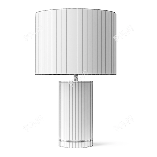 Lux Terrazzo Modern Table Lamp 3D model image 4