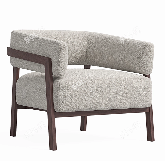 Modern Athena Chair 2014 Model 3D model image 2