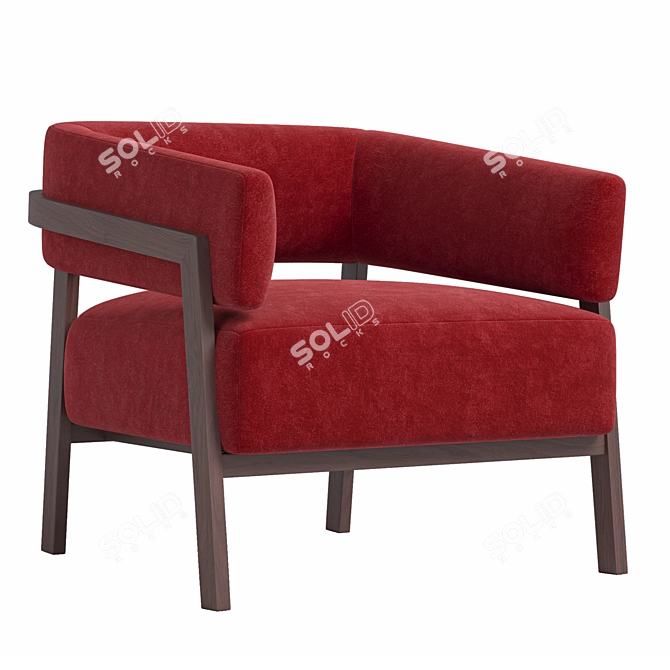 Modern Athena Chair 2014 Model 3D model image 4