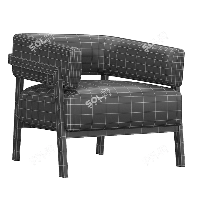 Modern Athena Chair 2014 Model 3D model image 6