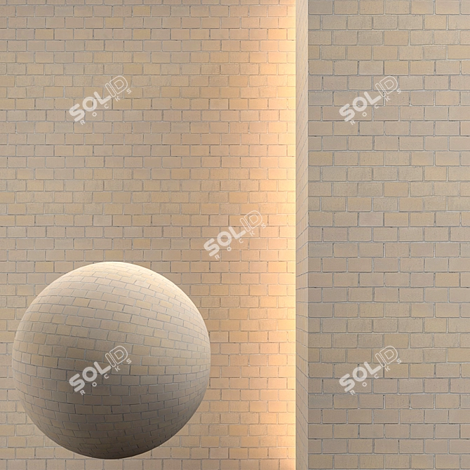 Seamless Brick Texture Pack 3D model image 1