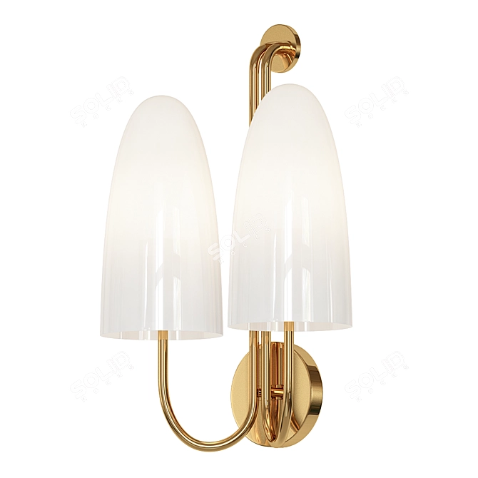 Modern Agb Wall Sconce 3D model image 1