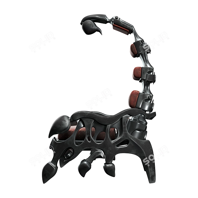 Sculpted Scorpio Chair - 3D Model 3D model image 3