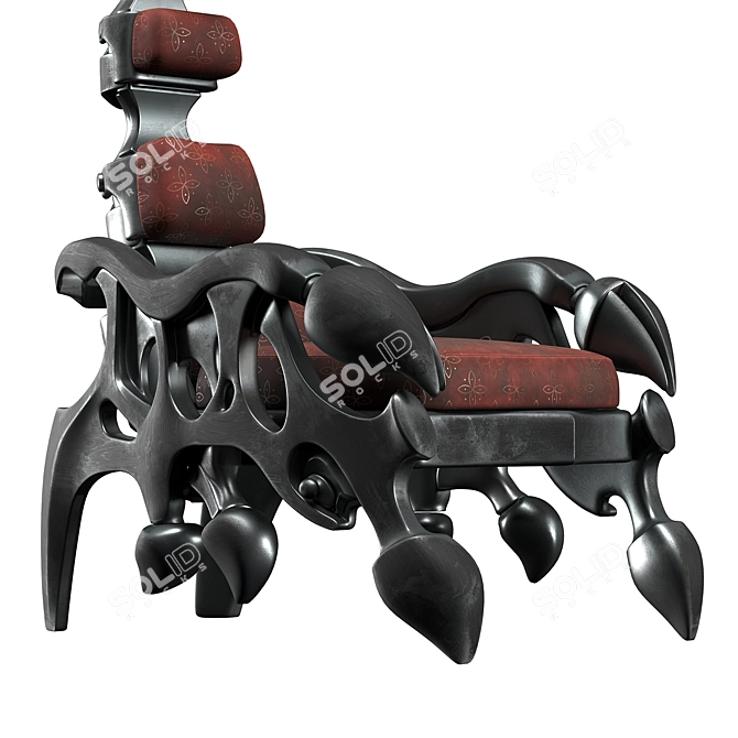 Sculpted Scorpio Chair - 3D Model 3D model image 5