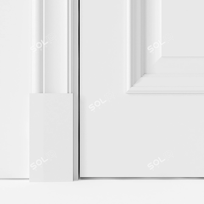 Title: 
Petersburg Series Interior Doors 3D model image 3