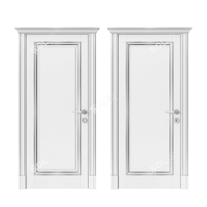 Title: 
Petersburg Series Interior Doors 3D model image 4