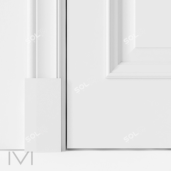 Title: 
Petersburg Series Interior Doors 3D model image 9