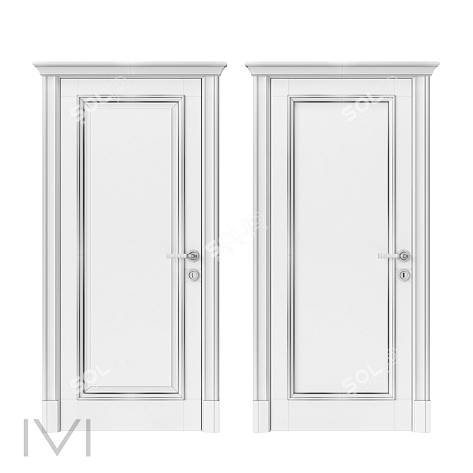 Title: 
Petersburg Series Interior Doors 3D model image 10