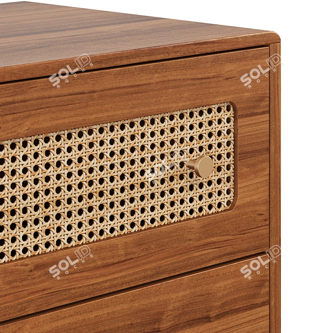 Redpop Chest of Drawers 3D model image 2