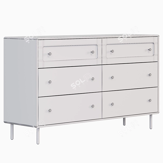 Redpop Chest of Drawers 3D model image 4