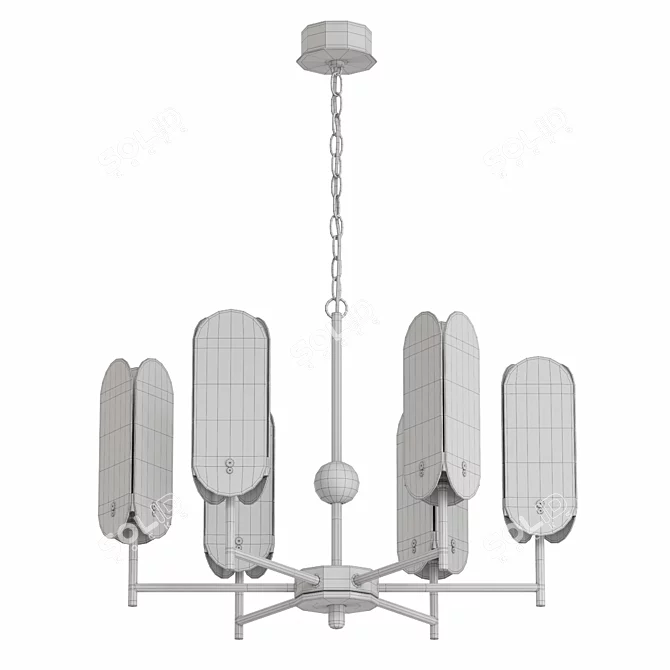 Designer Karena Lamp Collection 3D model image 2