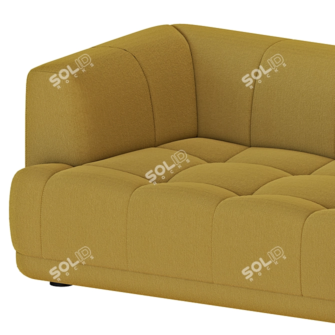Modern Hay Quilton Sofa Sectional 3D model image 3