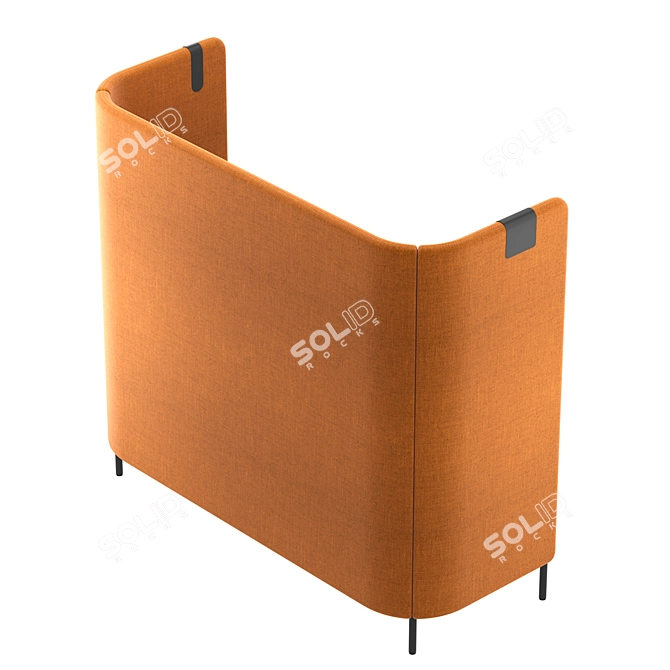 Pedrali BuddyHub Office Desk 3D model image 17