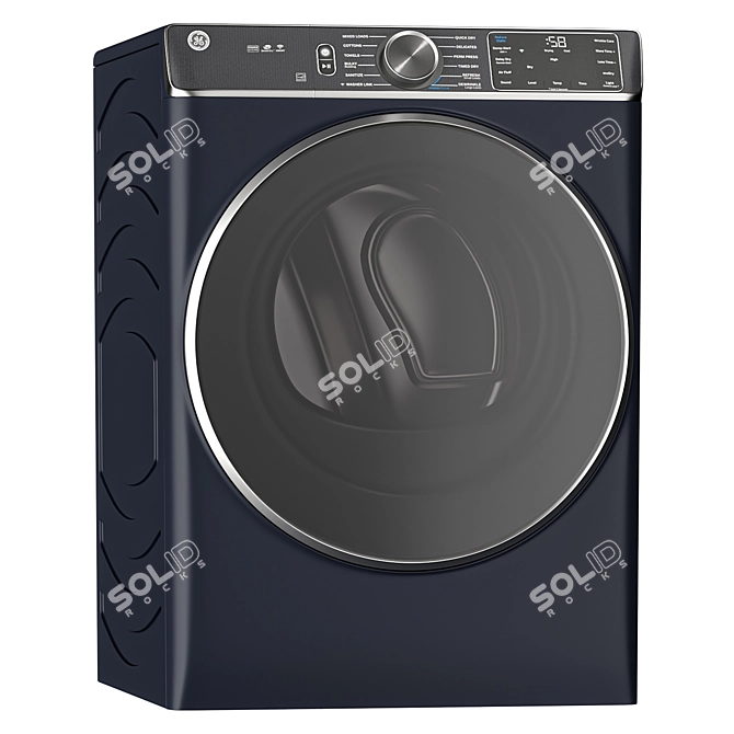 GE Washer Dryer Duo : Energy-Efficient Combo 3D model image 3