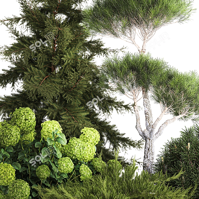 Greenery Collection for Landscaping 3D model image 2