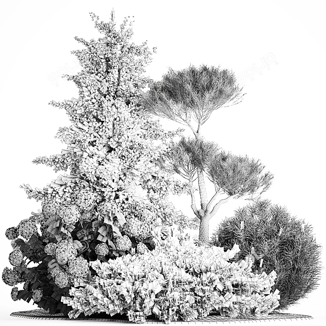 Greenery Collection for Landscaping 3D model image 7