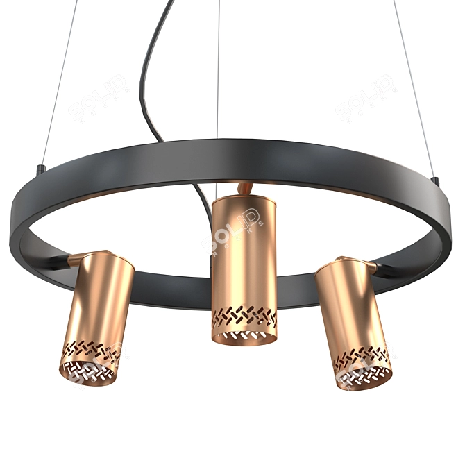 Contemporary Pendant Light Vele Luce Moto 3D model image 3