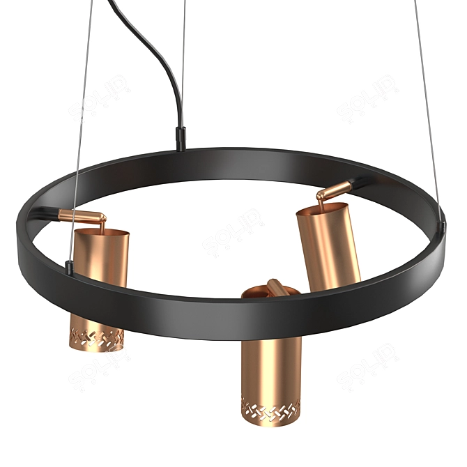 Contemporary Pendant Light Vele Luce Moto 3D model image 6