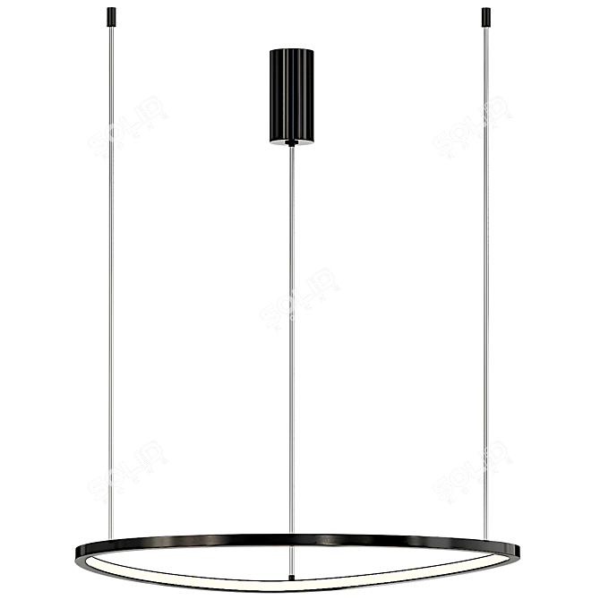 Modern Pendant Light Fixture Glint 3D model image 2