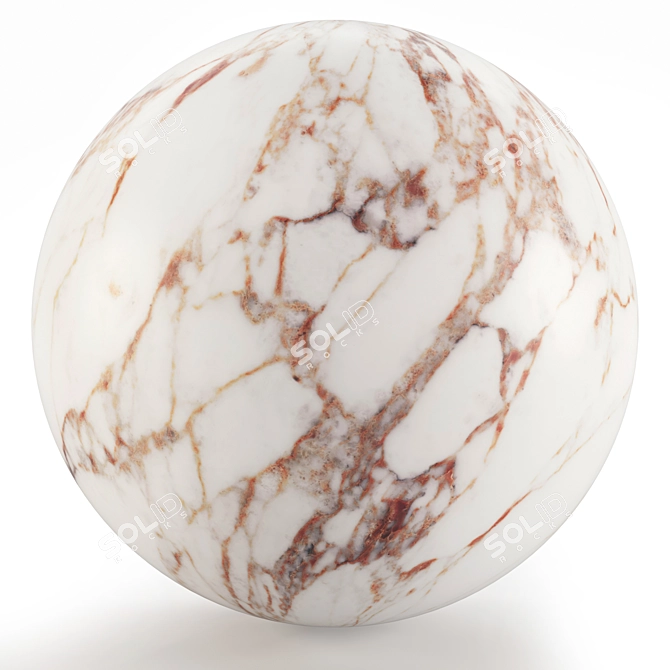 Luxury Marble Texture Collection 3D model image 4