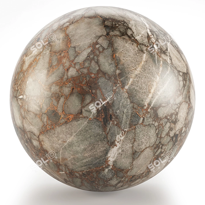 Luxury Marble Texture Collection 3D model image 6