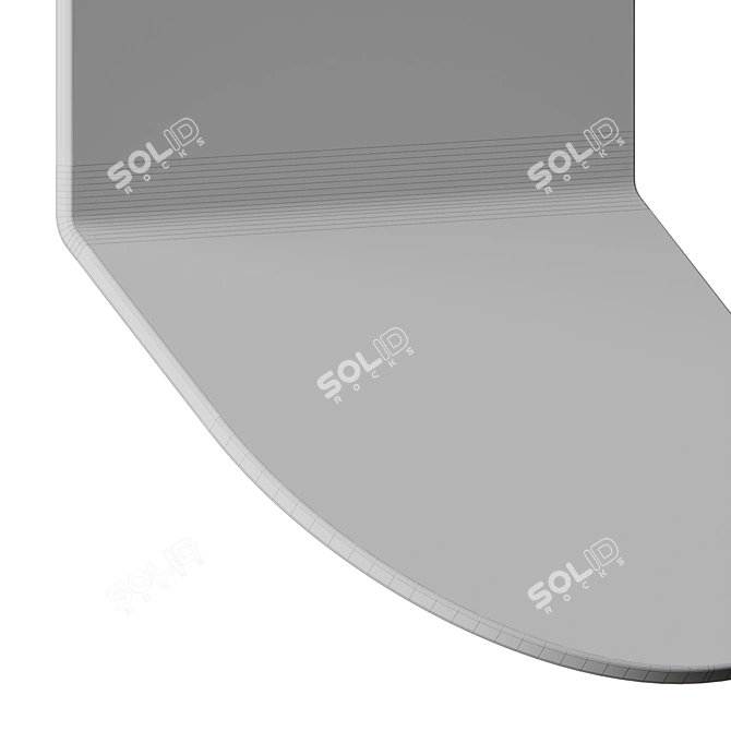 Modern LED Wall Sconce Fixture 3D model image 4