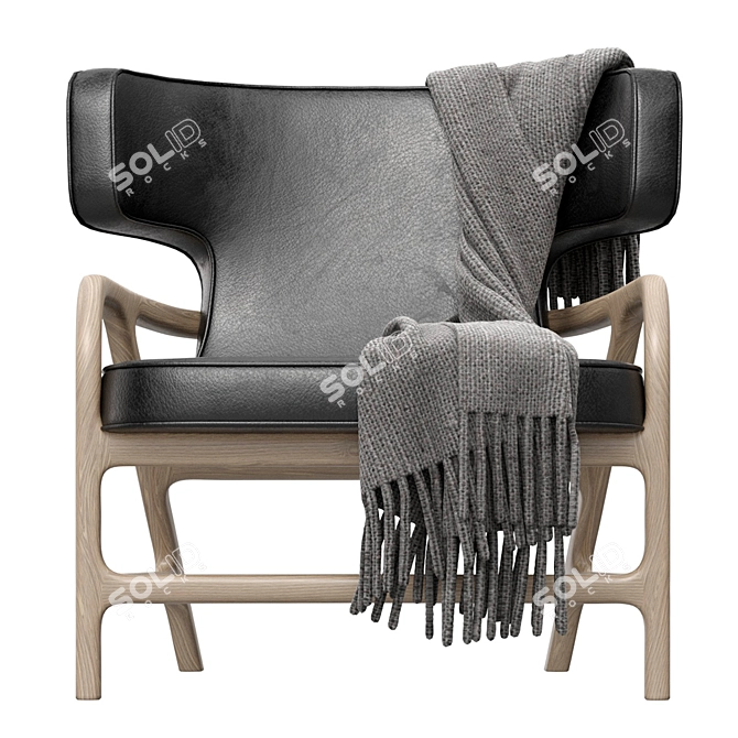 Maxalto Fulgens Armchair 2016 Corona 3D model image 5