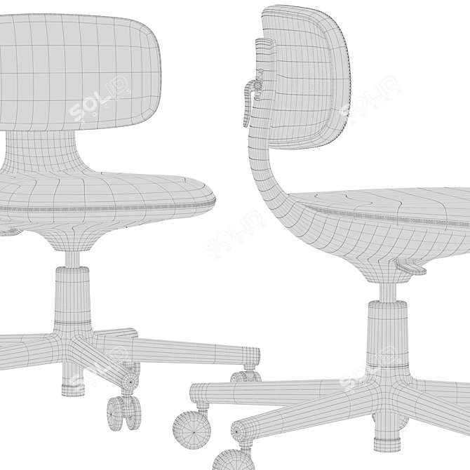 Rookie Office Chair by Vitra 3D model image 7