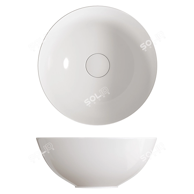 Ceramica Nova Element CN6002 Sink 3D model image 2