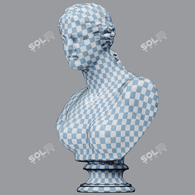 Venus De Milo Goddess Bust 3D model image 6