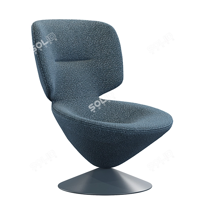 Design 2022 Moon Armchair Export 3D model image 1