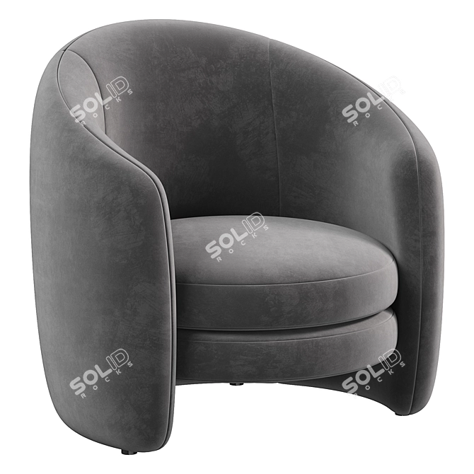 Modern 2015 Fernie Chair 3D model image 2